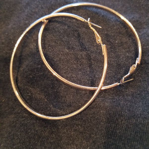 Hoop Earrings - Gold in Color